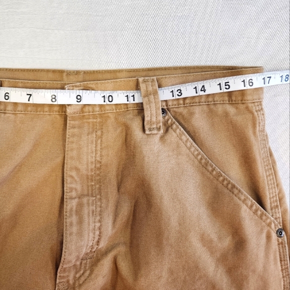 Wrangler Men's Tan Straight Leg Painter Pants, sz 32x34 - Picture 3 of 11